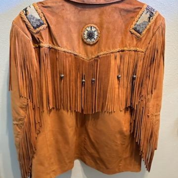 Unisex OverLand tasseled jacket. Good Condition - Picture 2 of 6